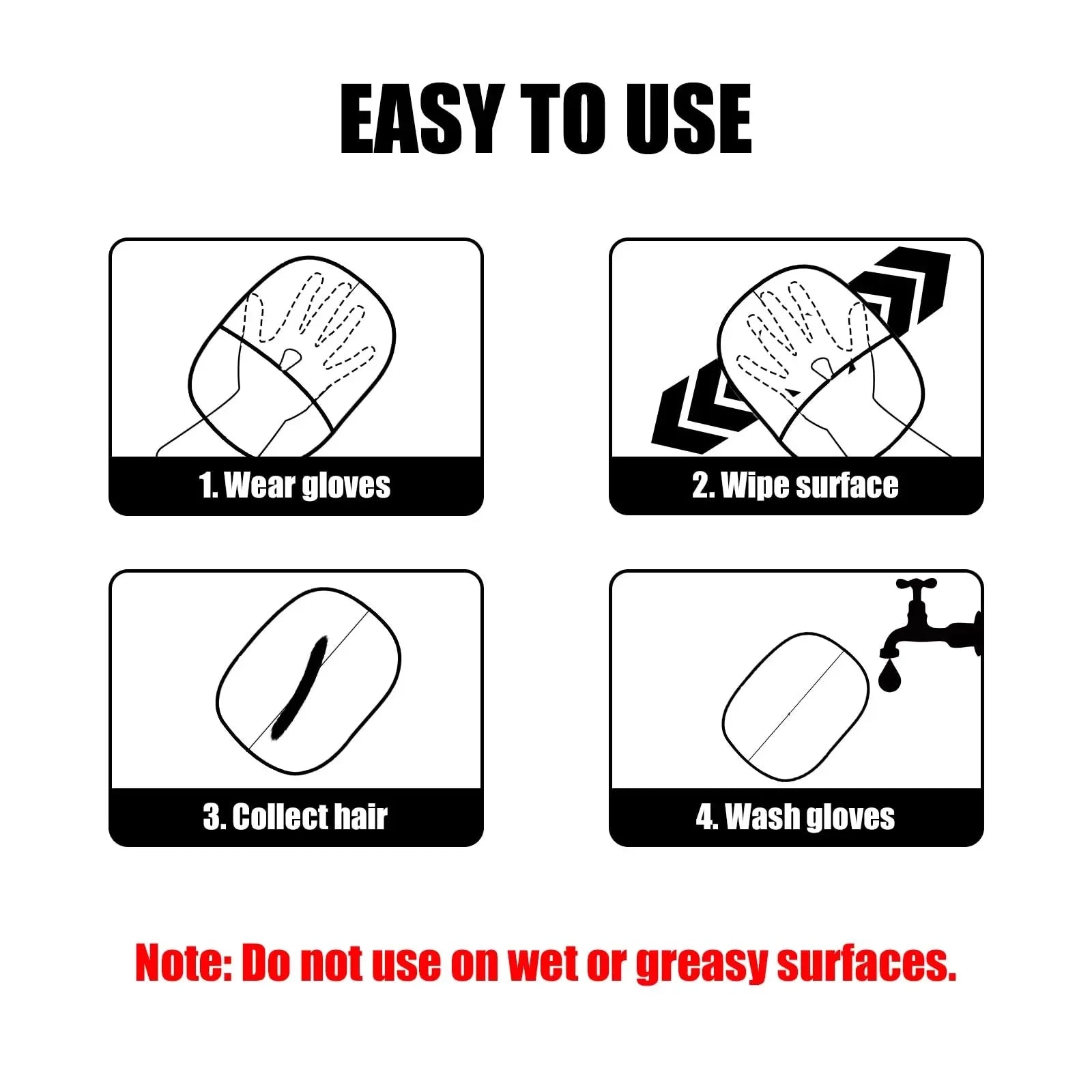 Double-Sided Static Grooming Tool